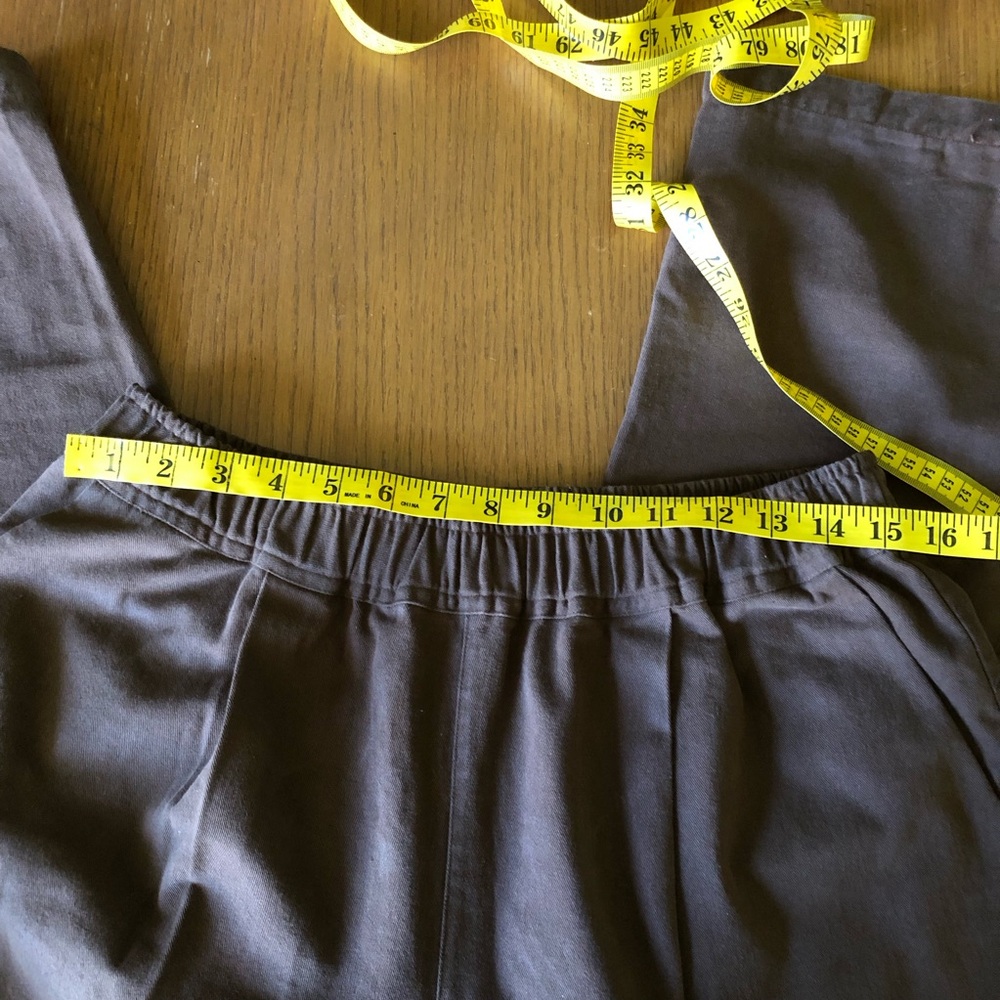 Handmade Barrel Leg Elastic Waist Pants - Picture 7 of 10